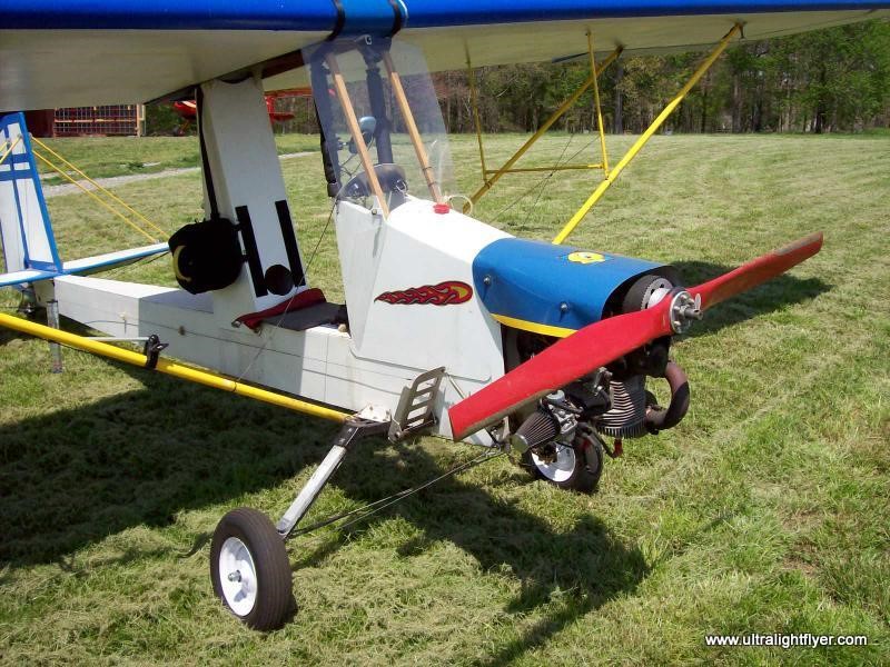 Cloudster, all wood ultralight aircraft kit, from Simplex Aeroplanes